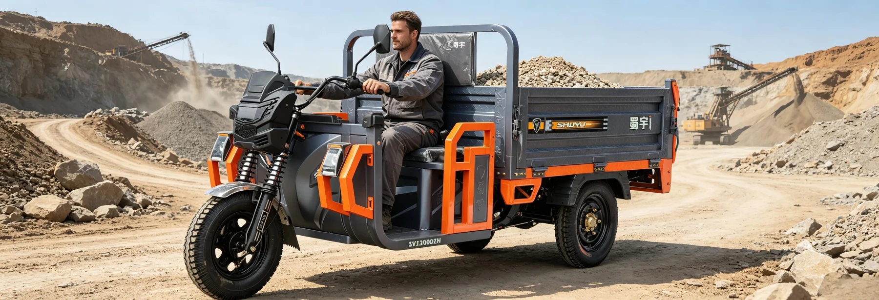 Shufeng Hydraulic electric tricycle