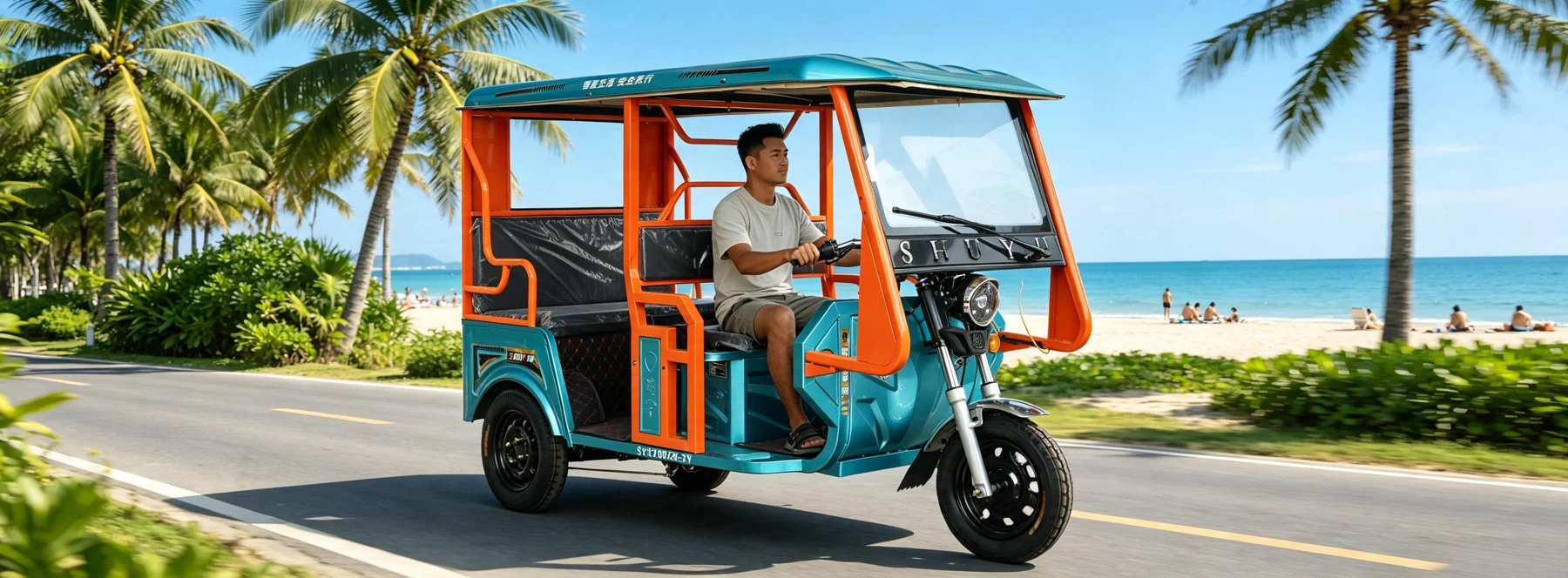 TUK TUK GO electric tricycle